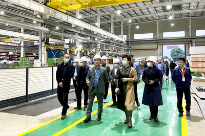 江西吉安市泰和縣縣長楊艷暉一行赴東辰閥門調(diào)研指導，推動閥門制造業(yè)高質量發(fā)展